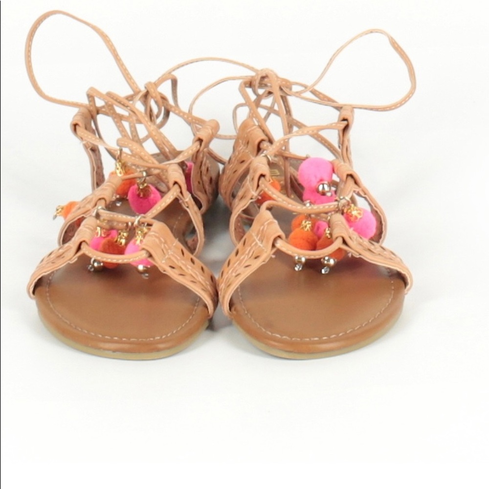 ✨ Bundle 3 for 15% off ✨ Madden girl strap up sandals - brand new - Picture 2 of 2